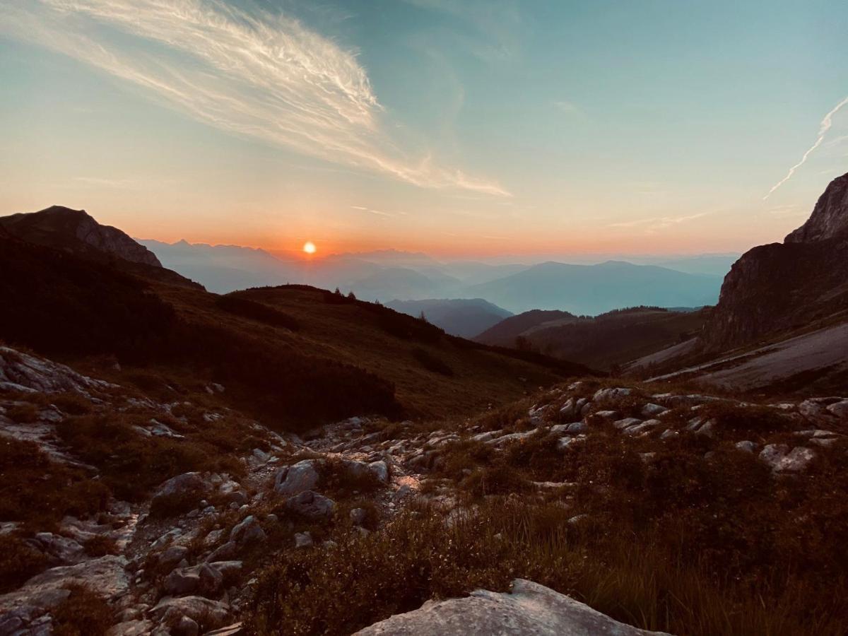 Appartementhaus Hochkoenig - Panoramablick Muhlbach Am Hochkonig Bagian luar foto