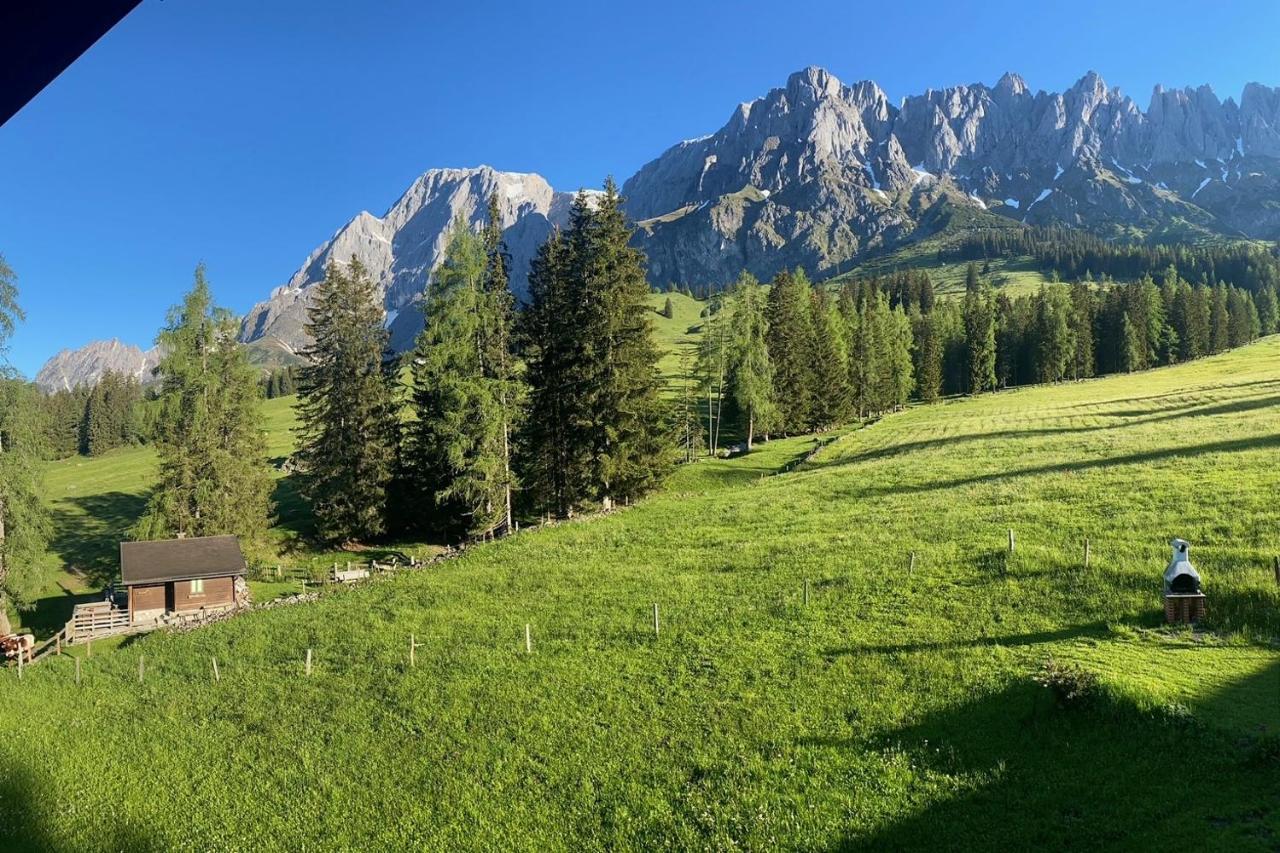 Appartementhaus Hochkoenig - Panoramablick Muhlbach Am Hochkonig Bagian luar foto