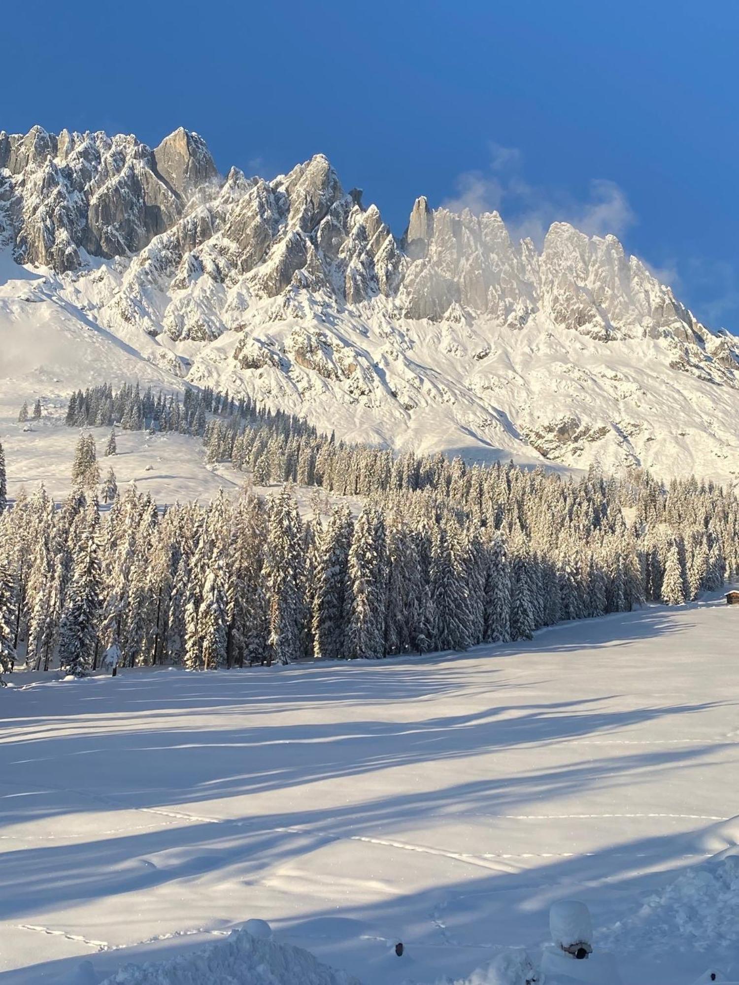 Appartementhaus Hochkoenig - Panoramablick Muhlbach Am Hochkonig Bagian luar foto
