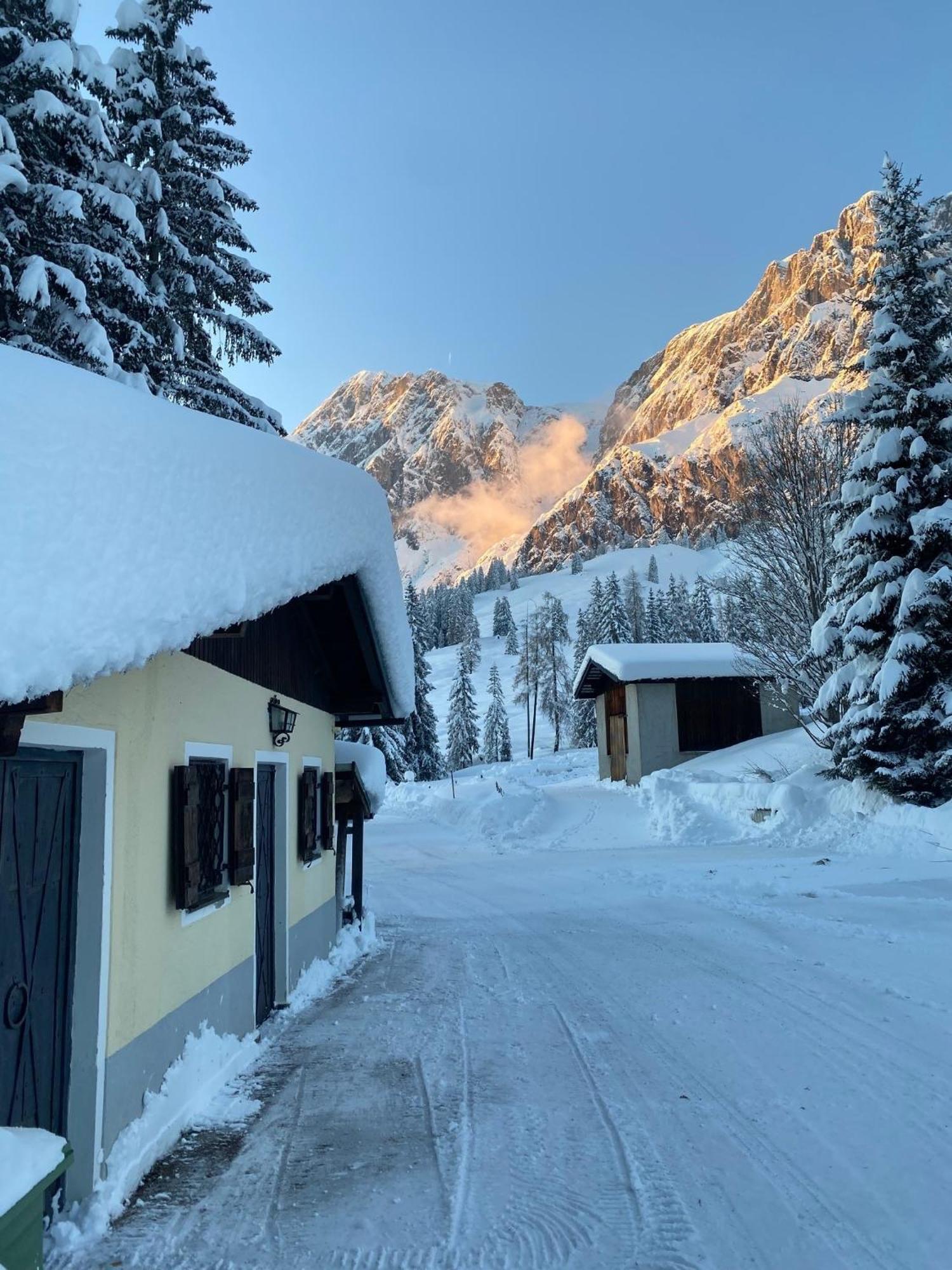 Appartementhaus Hochkoenig - Panoramablick Muhlbach Am Hochkonig Bagian luar foto